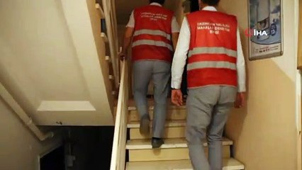 Mahalle denetim ekibinden gece denetimi