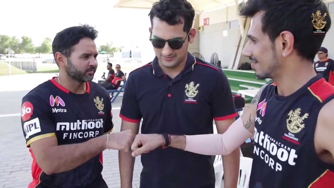 Team Yuzi Chahal v Team Virat Kohli - RCB Practice Match - RCB - IPL 2020 - ABU DHABI