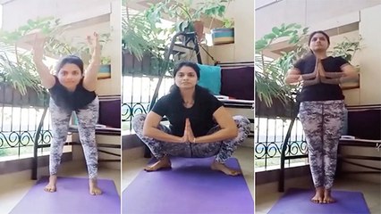 सोनाली शेवाळे सोबत मॉर्निंग Workout सेशन