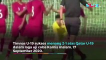 Video Timnas U-19 Sukses Bobol Qatar 2 Kali