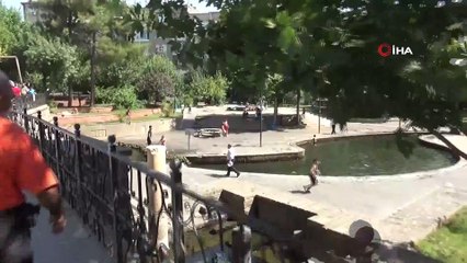 Diyarbakır’da çocuklar korona virüsü hiçe saymaya devam ediyor