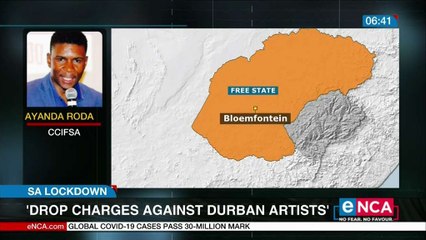 'Drop charges against Durban artists'