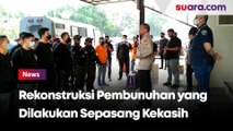 Rekonstruksi Kasus Pembunuhan Berencana Terhadap Rinaldi, oleh Sepasang Kekasih