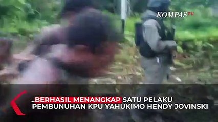Detik-detik Penangkapan Pelaku Pambunuh Staff KPU Papua