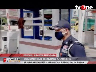 Suasana Kendari Kembali Normal Pasca Demonstrasi Anarkis