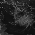 L'Uragano Mediterraneo si avvicina alla Grecia, le spettacolari immagini del satellite