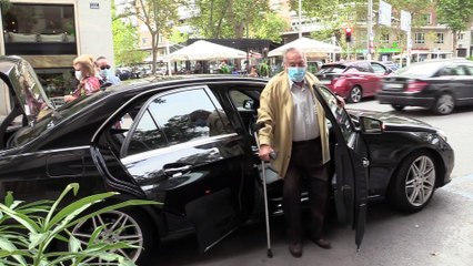 Paloma Cuevas recibe la visita de sus padres