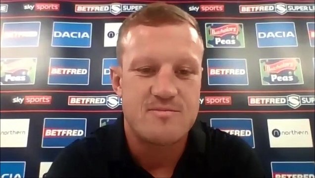 Huddersfield Giants caretaker coach Luke Robinson after 29-6 win v Wakefield Trinity