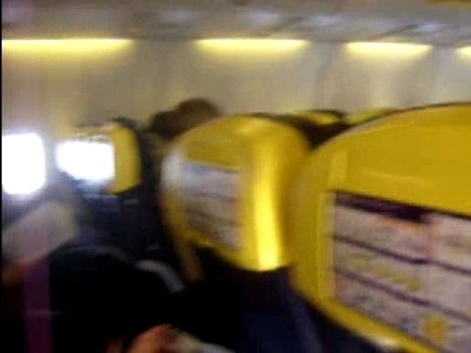 En vol avec Ryanair de Paris Beauvais vers Stockholm