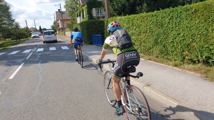 Reconnaissance de l'étape entre Lure et La Planche des Belles Filles : la descente du col de la Chevestraye