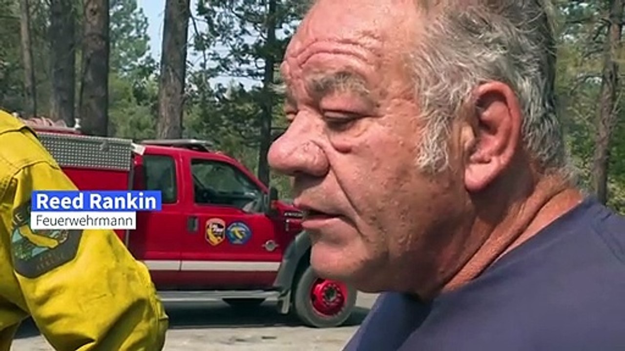 Feuerwehr in Kalifornien entdeckt abgebrannte Feuerwache
