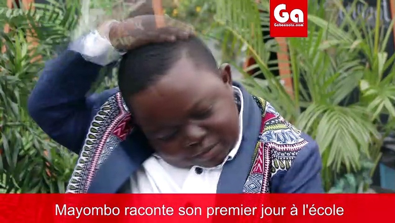 Le petit Mayombo : son premier jour d'école - Vidéo Dailymotion