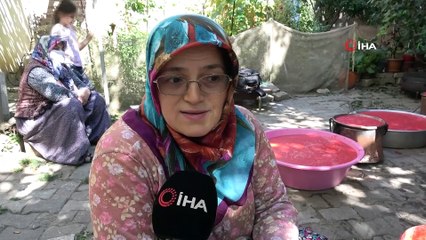 Salça yapan kadınların yüzünü güldüren teknoloji