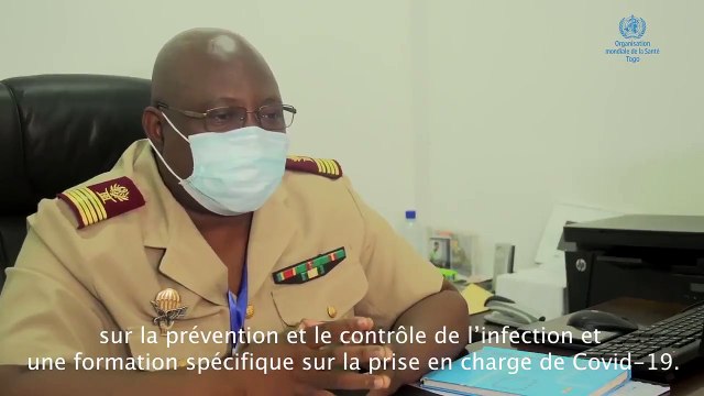 Togo : Colonel Tchamdja évoque leur quotidien au centre de prise en charge  des patients Covid-19