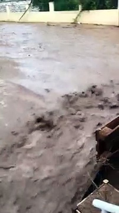 Uragano Mediterraneo in Grecia, strade come fiumi a Cefalonia