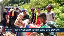 Banjir tak Kunjung Surut, Warga Kabupaten Melawi Mulai Mengungsi
