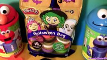 How to make Play Doh Halloween Monsters Frankenstein Wicked Witch Ghost playdough
