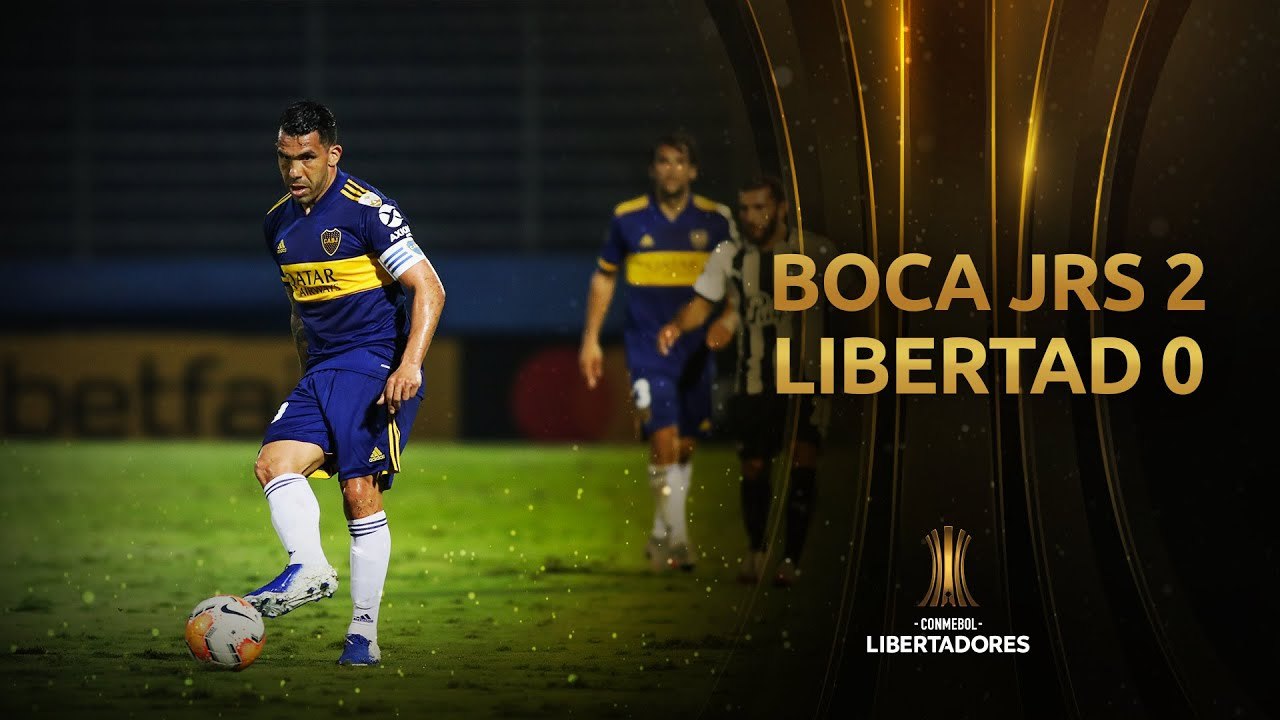 Libertad vs. Boca Juniors [0-2] RESUMEN CONMEBOL Libertadores 2020