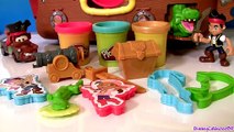 Play Doh Jake and The Neverland Pirates Treasure Creations set 2014 Tic Toc Croc Disney playdough