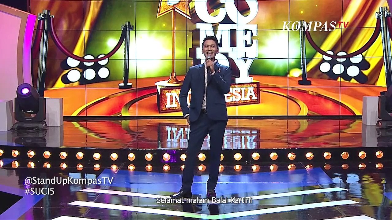 Stand Up Comedy Dicky Difie: Enak Kali Ya Jadi Wasit, tapi Gua Sadar Kalo Plin-plan - SUCI 5