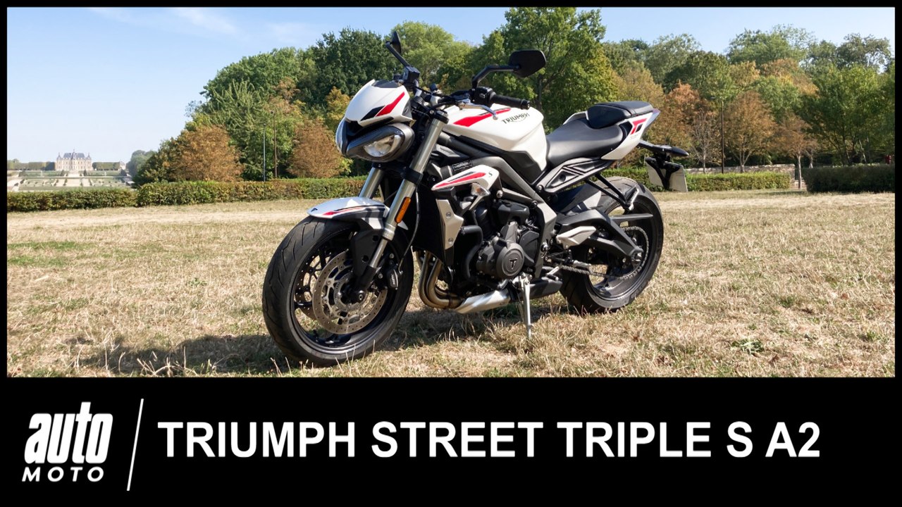 Triumph Street Triple S A2 2020 Essai POV Auto...