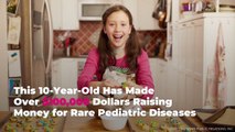 This 10-Year-Old Has Made Over $100,000 Dollars Raising Money for Rare Pediatric Diseases