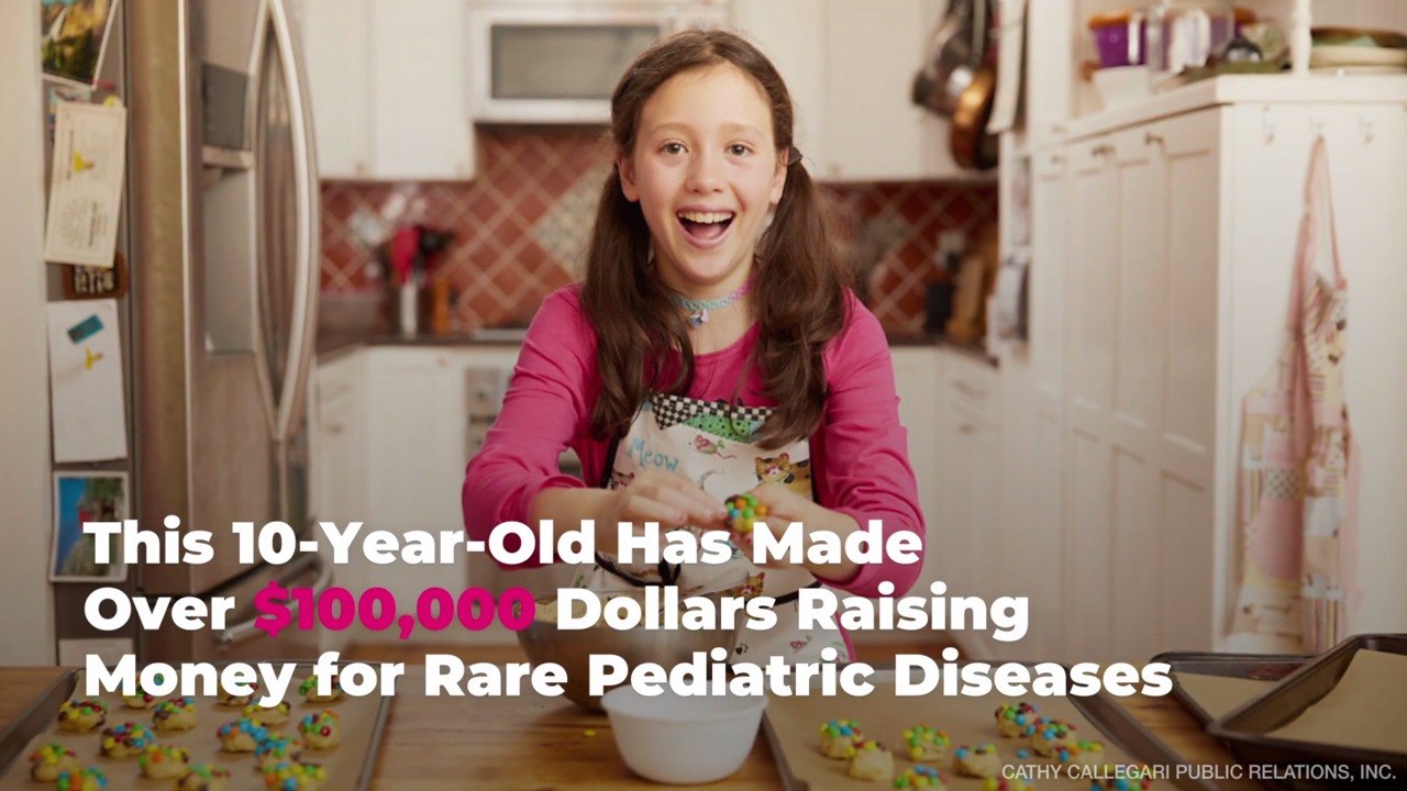 This 10-Year-Old Has Made Over $100,000 Dollars Raising Money for Rare Pediatric Diseases