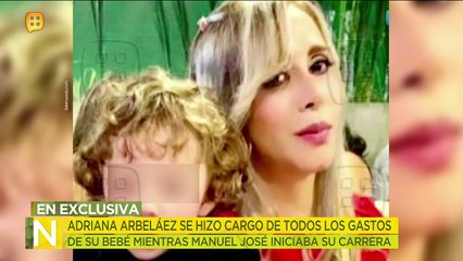 Adriana Arbeláez habla de su relación con Manuel José y el hijo que tuvieron. | Ventaneando