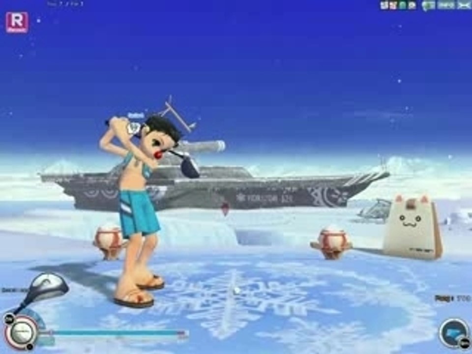 pangya ice cannon trou 7 HIO  toma