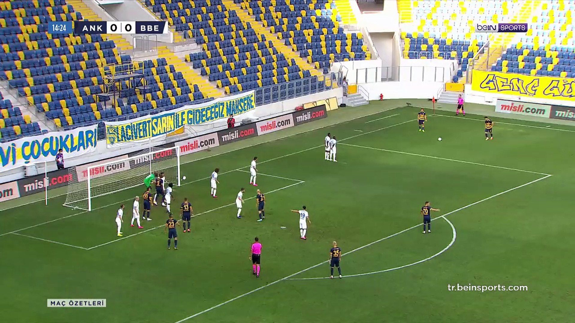 MKE Ankaragücü 1 - 2 BŞB Erzurumspor Maçın Geniş Özeti ve Golleri -  Dailymotion Video