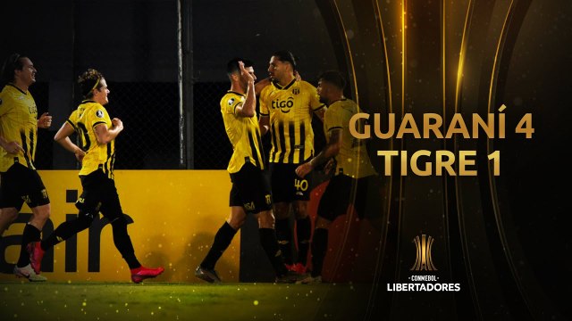 Guaraní vs. Tigre [4-1] RESUMEN Fase de Grupos Jornada 3 CONMEBOL Libertadores 2020