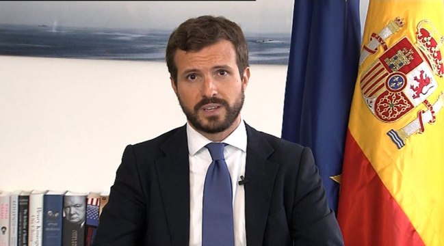 Casado acusa a Sánchez de poner el foco en Madrid