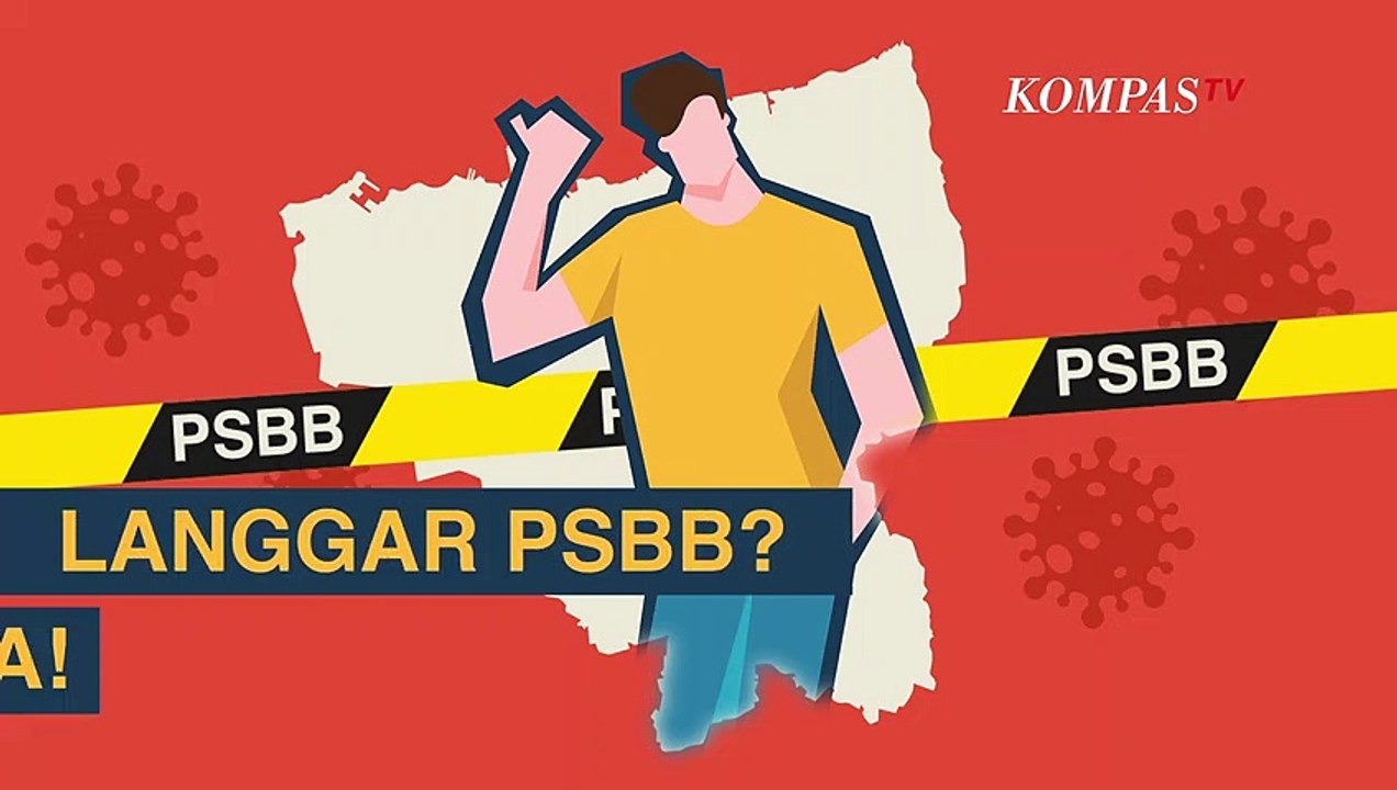 Langgar PSBB? Ini Sanksinya!