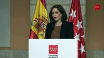 Díaz Ayuso anuncia que las restricciones de movilidad afectarán a 37 áreas de Madrid