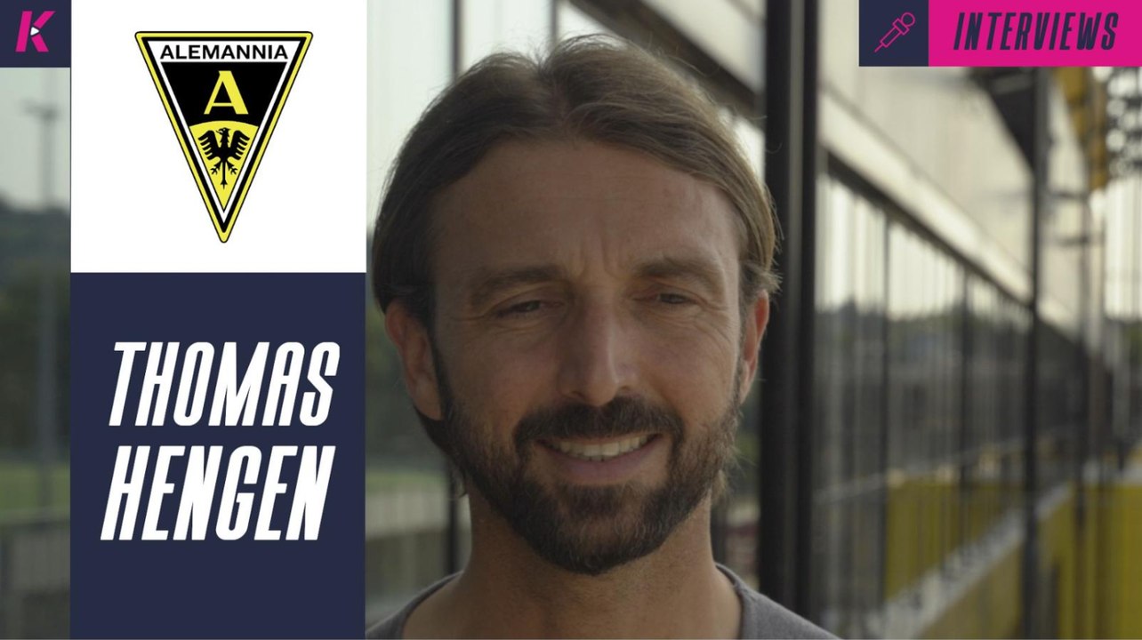 Gemeinsam aus der Krise: Sportdirektor Thomas Hengen über die Ziele von Alemannia Aachen
