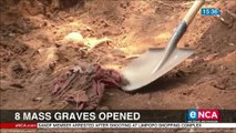 8 mass graves opened in Burundi