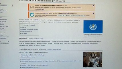 Après le coronavirus, le monde devra faire face à la "maladie X, annonce l'OMS