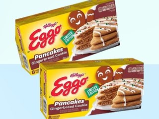 Eggo's Pumpkin Pie and Gingerbread Cookie Pancakes Are Coming to Stores Very Soon