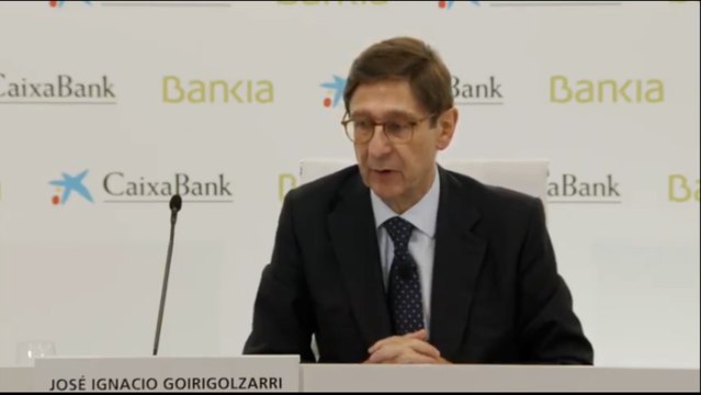 Goirigolzarri defiende de decisión correcta ayudas públicas a Bankia