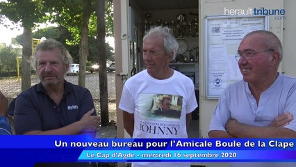 LE CAP D'AGDE - Un nouveau bureau pour l'Amicale Boule de la Clape