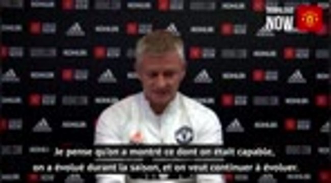 2e j. - Solskjaer : Ce groupe peut aller aussi loin qu'il le veut