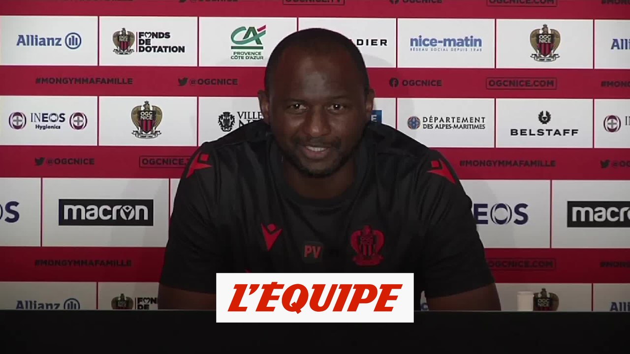 Vieira : «Paris joue moins bien mais reste une grande équipe» - Foot - L1 - Nice