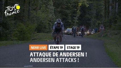 #TDF2020 - Étape 19 / Stage 19 - Attaque de Andersen ! Andersen attacks !