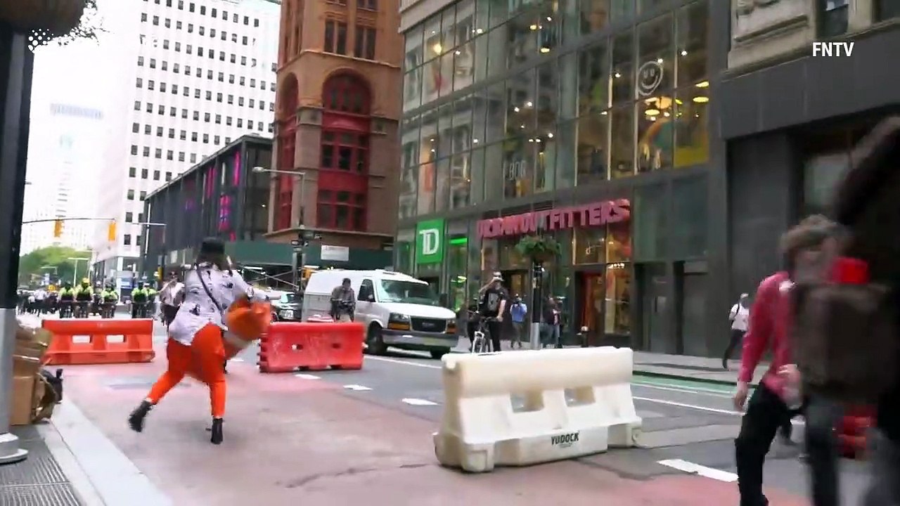 26 protesters arrested as scuffles break out during 'Abolish ICE' demonstration in New York