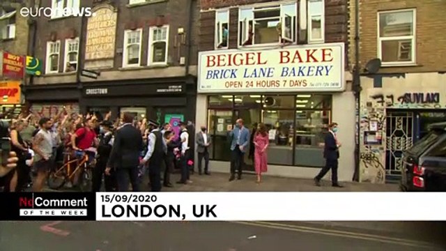 گلچین ویدئوهای هفته؛ از نان‌پزی زوج سلطنتی بریتانیا تا آتش‌سوزی در غرب آمریکا