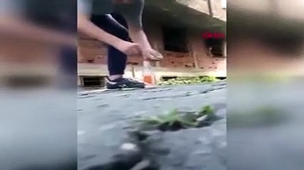 Cam şişede patlatılan torpil, bir çocuğun gözünü kör etti!