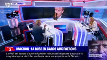 Story 2 : Emmanuel Macron met en garde les patrons - 18/09