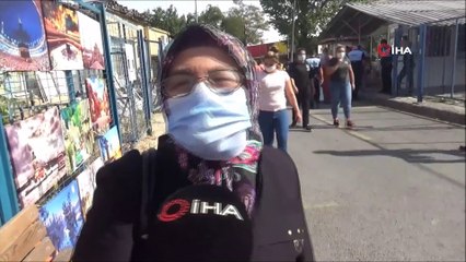 Pazara gelen esnaf da vatandaş da şoku yaşadı