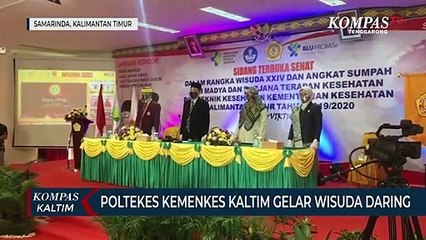 Poltekes Kemenkes Kaltim Gelar Wisuda Daring