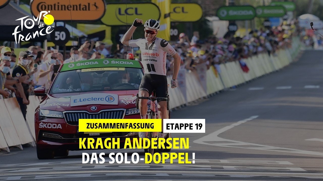 #TDF2020 - Etappe 19 - Kragh Andersen dos solo-doppel